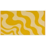 PLAYA Frottee-Strandtuch "Retro Waves" 100 x 180 cm