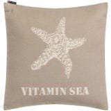 NOVA Kissenh&uuml;lle "Seestern Vitamin Sea" 50 x 50 cm