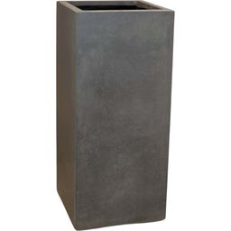 fleur ami Roccastone Pflanzsäule anthrazit - 35 x 35 x 80 cm