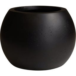 fleur ami Polystone Pflanzgefäß Globe anthrazit