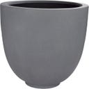 fleur ami Polystone Ego Giant Bodengefäß grau
