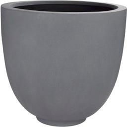 fleur ami Polystone Ego Giant Bodengefäß grau