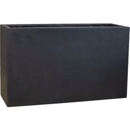 fleur ami Polystone Raumteiler anthrazit - 100 x 35 x 60 cm