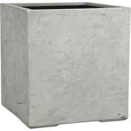 fleur ami Pure Pflanzwürfel hellgrau - 40 x 40 x 44 cm