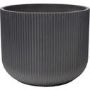 fleur ami Linea Pflanzgefäß anthrazit - Ø 37 cm, H 30 cm