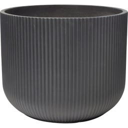 fleur ami Linea Pflanzgefäß anthrazit - Ø 37 cm, H 30 cm