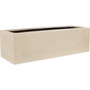 fleur ami Polystone Pflanzkasten creme - 100 x 35 x 30 cm