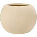 fleur ami Polystone Pflanzgefäß Globe creme