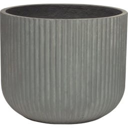fleur ami Linea Pflanzgefäß grau - Ø 54 cm, H 43 cm