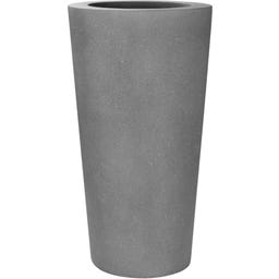fleur ami Polystone Bodenvase Conical grau - Ø 43 cm, H 80 cm