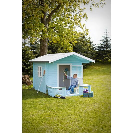 PLUS A/S Playhouse with Terrace, Maxi - 1 item