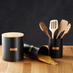 OTTO COLLECTION Utensilienbehälter, schwarz, 1,4 Liter - 1 Stk