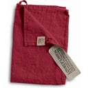 Lovely Linen Guest Towel / Place Mat - Cabernet