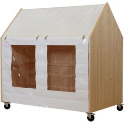 SHELTER Garden Shed/Playhouse with Wheels