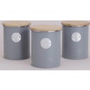 Typhoon LIVING Vorratsbehälter Tee, 1 Liter - pastellgrau
