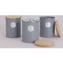Typhoon LIVING Vorratsbehälter Tee, 1 Liter - pastellgrau