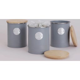 Typhoon LIVING Vorratsbehälter Tee, 1 Liter - pastellgrau