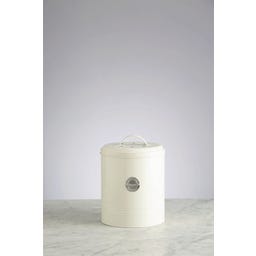 LIVING Kompostbehälter, pastellcreme, 2,5 Liter