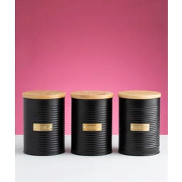 OTTO COLLECTION Vorratsbehälter, schwarz, 1,4 Liter - Tee
