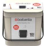 Brabantia Poubelle Sort & Go, 3 litres