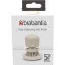 Brabantia Szczotka do naczyń z dozownikiem płynu - Soft Beige