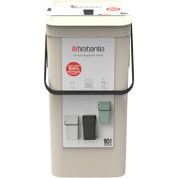 Brabantia Poubelle Sort & Go 16 L - Soft Beige
