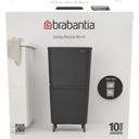 Poubelle de Recyclage SortUp Hi, 20 + 25 L - Dark Grey