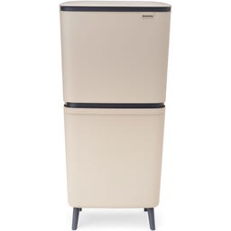 Brabantia SortUp Abfalleimer Hi, 20+25L - Soft Beige