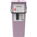 Brabantia Sort & Go Afvalemmer, 40 Liter - Lilac Pink
