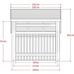 PLUS A/S Bicycle Shelter - 1 set