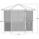 PLUS A/S Chicken Coop Pavilion, 6-Sided - 1 set