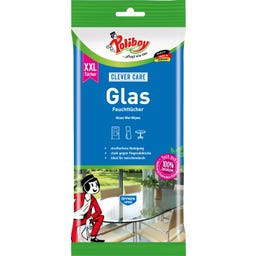 POLIBOY Glas Feuchttücher XXL - 24 Stück