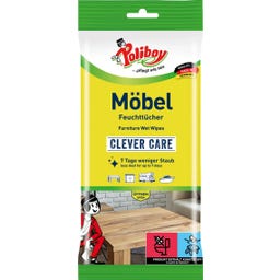 POLIBOY Möbel Feuchttücher Clever Care - 24 Stück