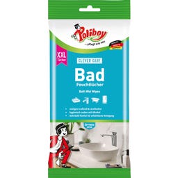 POLIBOY Bad Feuchttücher XXL Clever Care - 24 Stück