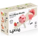 Lékué Stieleisformen, 4er-Set - Mixed
