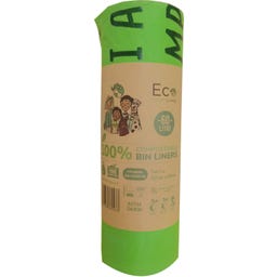 Eco Green Living Kompostierbare Abfallsäcke 60 Liter - 10 Stück