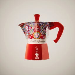 Moka Express Dolce & Gabbana Carretto Siciliano - 3 tasses