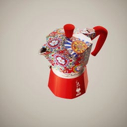 Moka Express Dolce & Gabbana Carretto Siciliano - 3 tasses