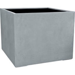 fleur ami Pure Pflanzwürfel XL grau - 80 x 80 x 60 cm