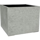 fleur ami Pure Pflanzwürfel XL hellgrau - 80 x 80 x 60 cm