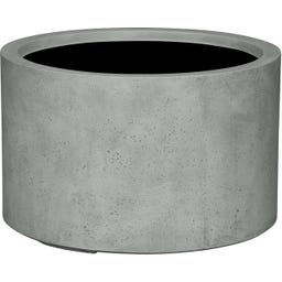 fleur ami Pure Bodengefäß Cylinder hellgrau - Ø 48 cm, H 30 cm