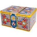 Dolce & Gabbana - Carretto Siciliano - Set Moka Express: 2 tazas + 2 vasitos y 2 Cucharillas Doradas