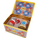 Dolce & Gabbana - Carretto Siciliano - Set Moka Express: 3 Tazas + Perfetto Moka Irresistibile 200 g
