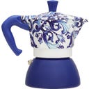 Moka Express Dolce & Gabbana Induction Blu Mediterraneo - 4 skodelice