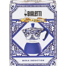 Dolce & Gabbana - Blu Mediterraneo - Cafetera Moka Induction - 6 tazas