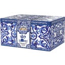 Dolce & Gabbana Moka Express 6-cup Blu Mediterraneo Gift Set + 3 Espresso Cups & Stirrers