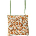Tranquillo Leafy Forest Seat Cushion, orange - 1 item