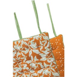 Tranquillo Leafy Forest Seat Cushion, orange - 1 item