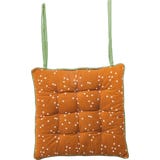 Tranquillo Leafy Forest Seat Cushion, orange