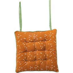Tranquillo Leafy Forest Seat Cushion, orange - 1 item